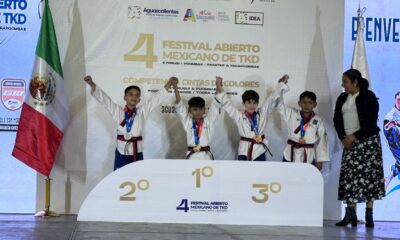 UN ORO, UNA PLATA Y TRES BRONCES PARA CAMPECHE, EN EL FESTIVAL MEXICANO DE TAE KWON DO