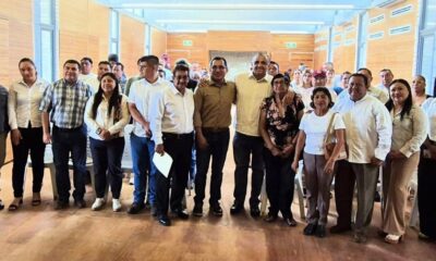FIRMA DE CONVENIO ENTRE EL ICATCAM Y EL HONORABLE AYUNTAMIENTO DE ESCÁRCEGA