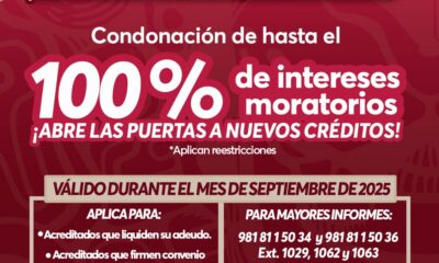 “BORRÓN Y CUENTA NUEVA” , BANCAMPECHE CONDONARÁ HASTA EL 100% DE INTERESES MORATORIOS