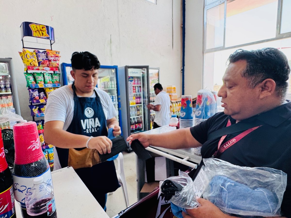 PROTEGEN SALUD DE LA POBLACIÓN DURANTE LA FERIA DEL CARMEN