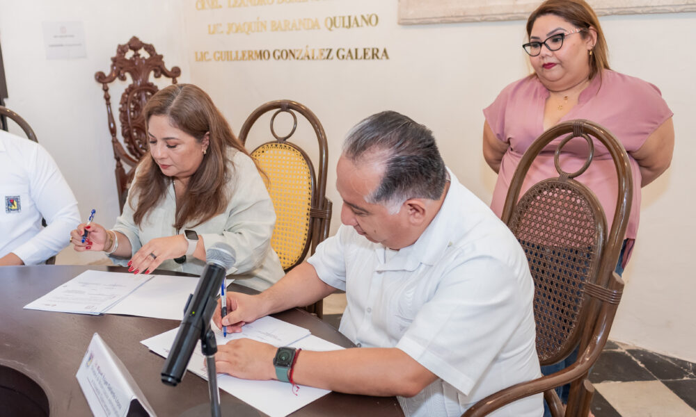 LA SEMAIG FIRMA UN CONVENIO CON EL INSTITUTO CAMPECHANO PARA LA REALIZACIÓN DE SERVICIO SOCIAL Y PRÁCTICAS PROFESIONALES