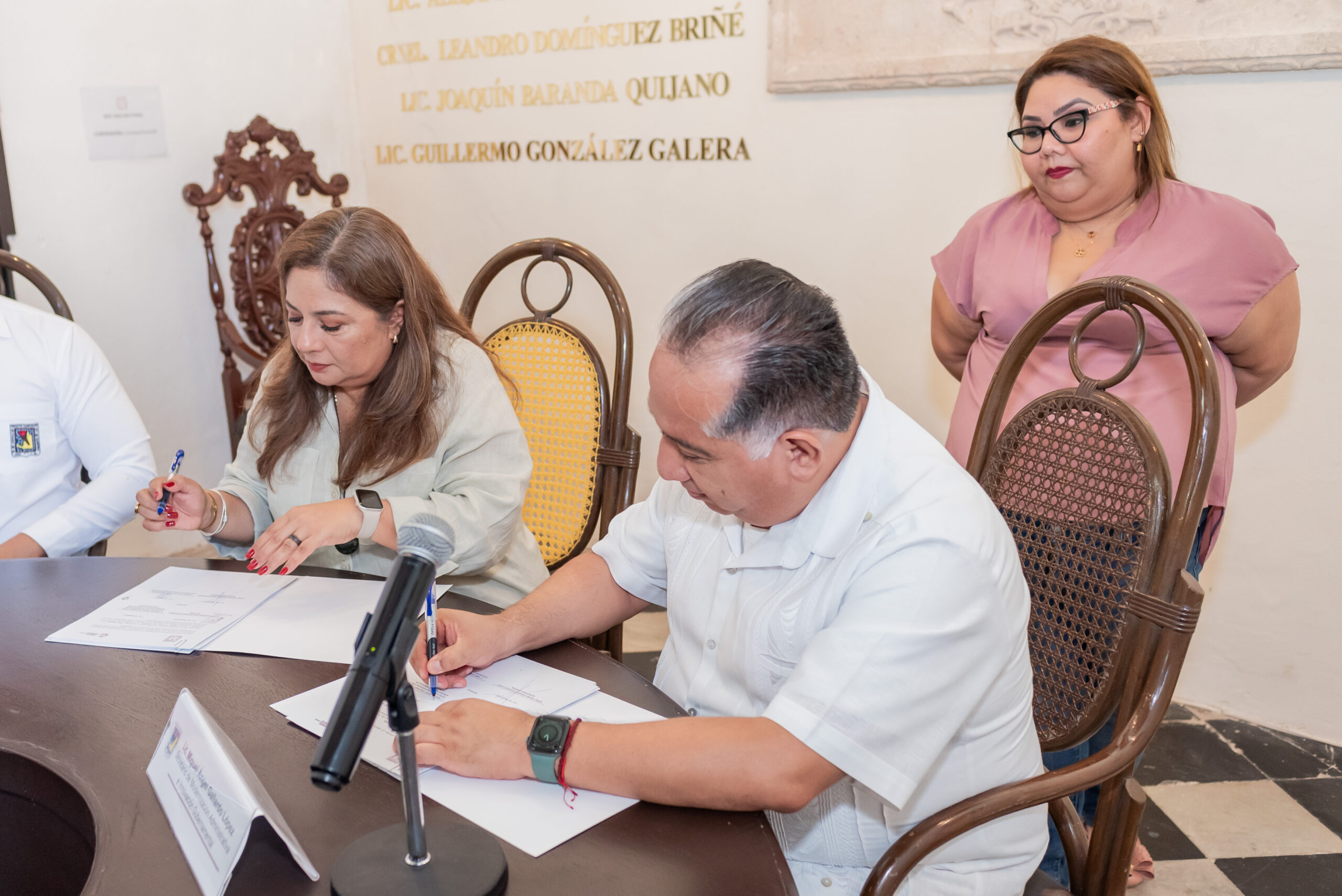 LA SEMAIG FIRMA UN CONVENIO CON EL INSTITUTO CAMPECHANO PARA LA REALIZACIÓN DE SERVICIO SOCIAL Y PRÁCTICAS PROFESIONALES