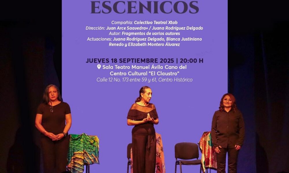JUEVES TEATRAL PRESENTA “TEATRO EN ATRIL: FRAGMENTOS ESCÉNICOS”