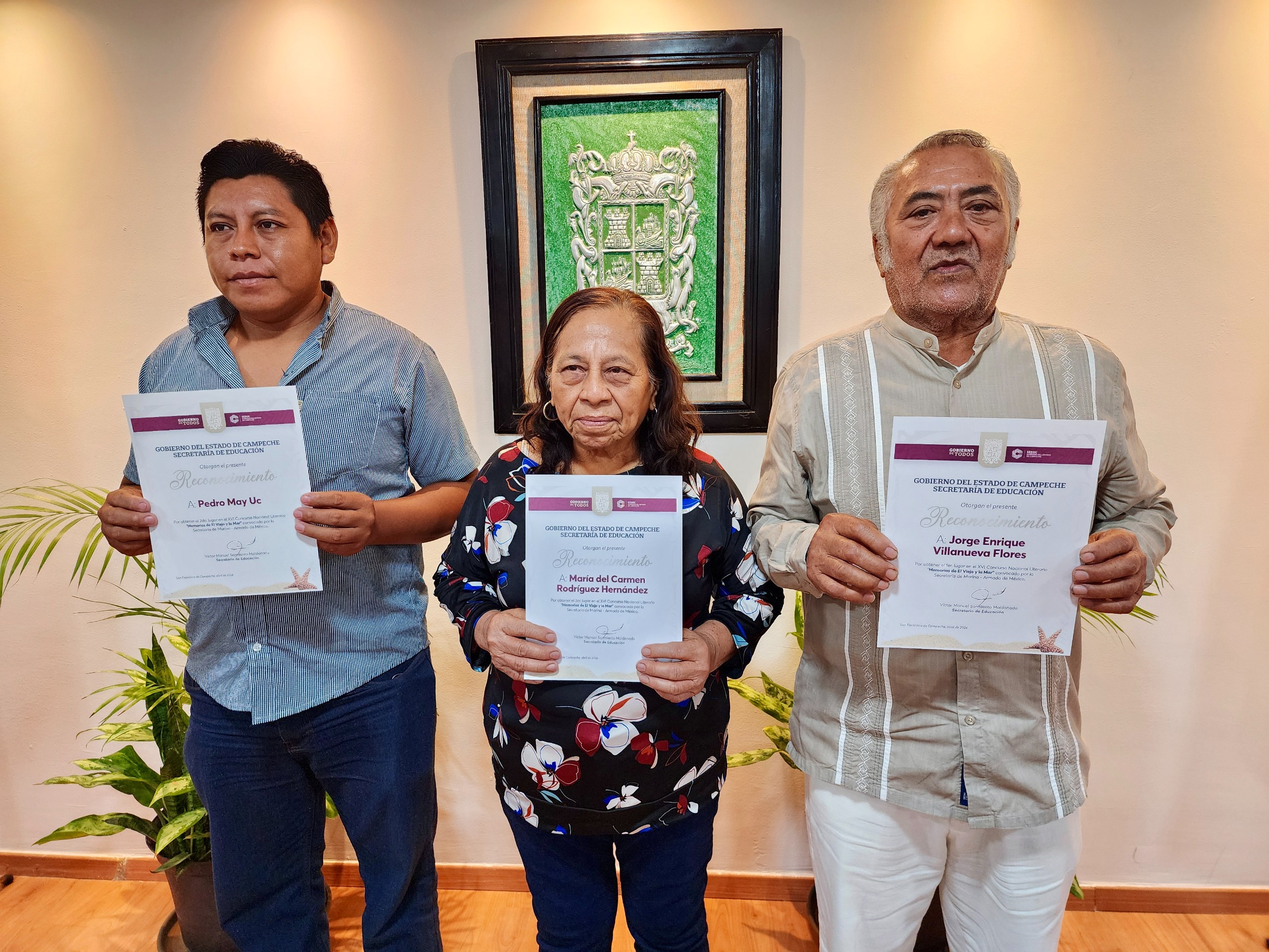 Reconoce Seduc Participación De Adultos Mayores En Certamen Literario “Memorias De El Viejo Y La Mar”