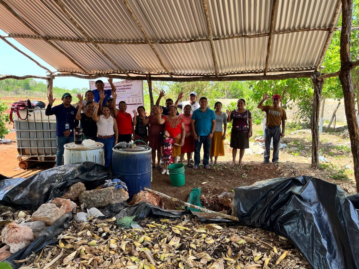 BIENESTAR IMPULSA LA PRODUCTIVIDAD DE PRODUCTORES AGROECOLÓGICOS DE HOPELCHÉN