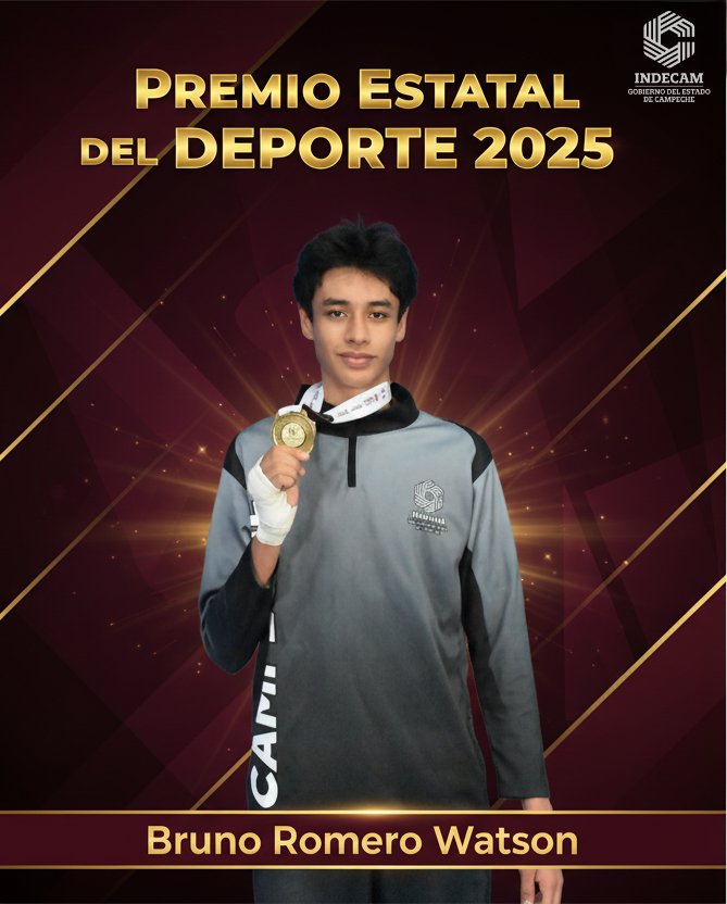 ALICIA CHE MOO Y BRUNO ROMERO WATSON, ENTRENADOR Y DEPORTISTA DEL AÑO 2025