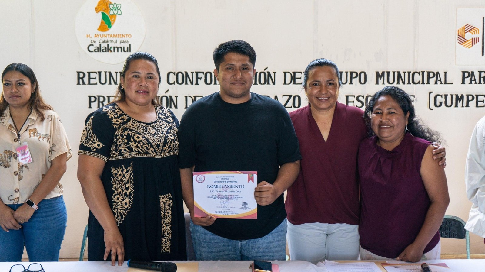 REINSTALAN EL GRUPO PARA LA PREVENCIÓN DEL EMBARAZO EN ADOLESCENTES DEL MUNICIPIO DE CALAKMUL