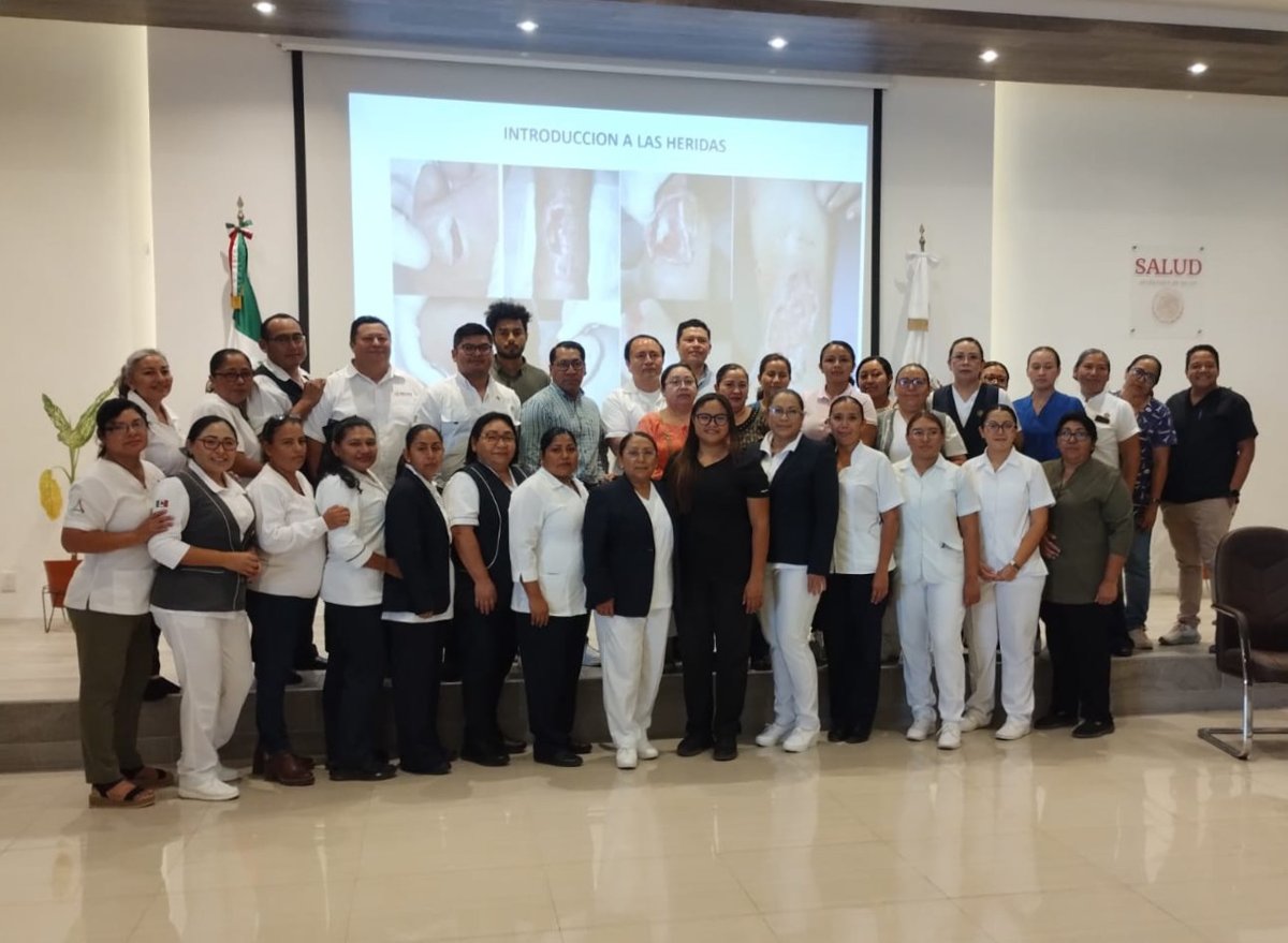 ACTUALIZAN AL PERSONAL DE ENFERMERÍA EN EL TRATAMIENTO DE HERIDAS