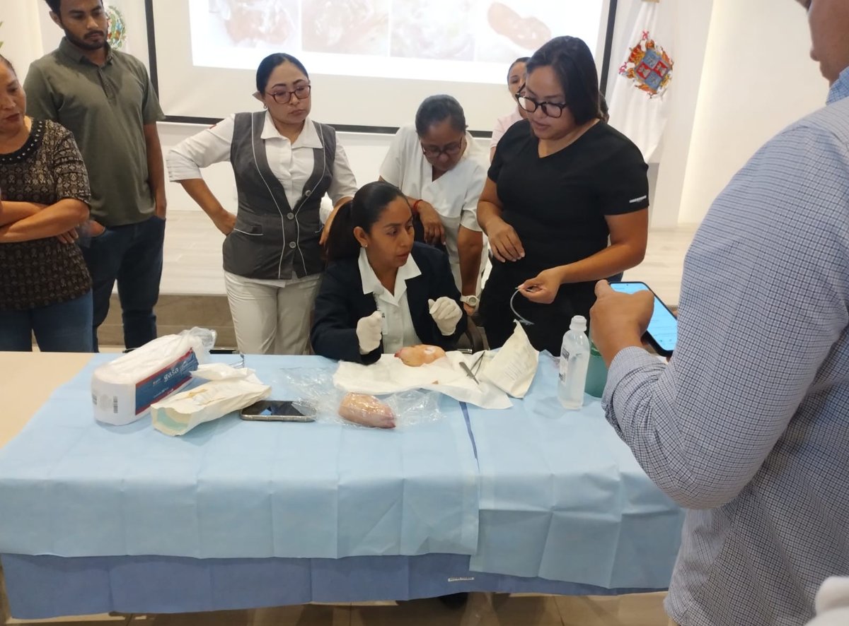 ACTUALIZAN AL PERSONAL DE ENFERMERÍA EN EL TRATAMIENTO DE HERIDAS