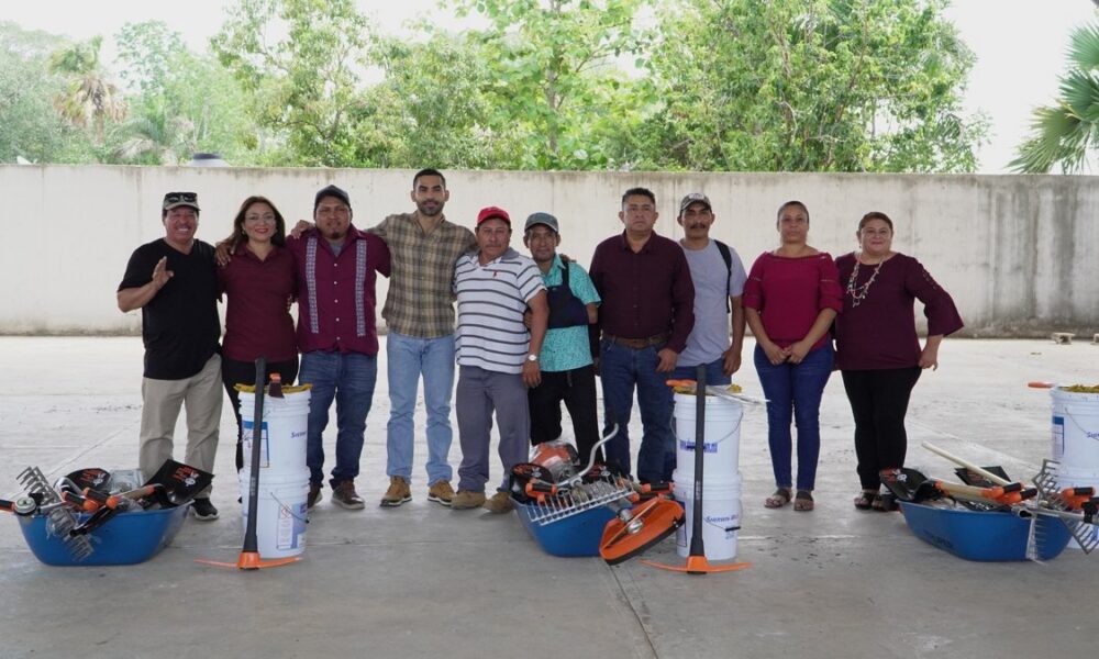 EJIDATARIOS DE BÉCAL Y TEPAKÁN RECIBEN APOYOS DEL PROYECTO BIENESTAR SOCIAL