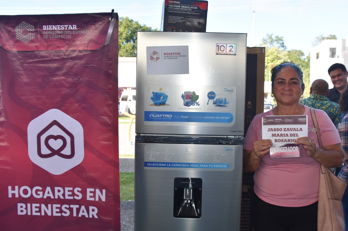 HOGARES EN BIENESTAR FORTALECE A 122 FAMILIAS DEL MUNICIPIO DE CHAMPOTÓN
