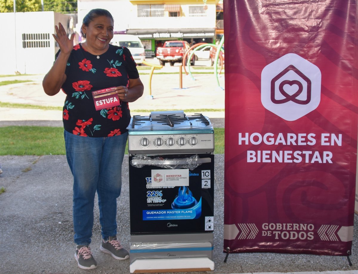 HOGARES EN BIENESTAR FORTALECE A 122 FAMILIAS DEL MUNICIPIO DE CHAMPOTÓN