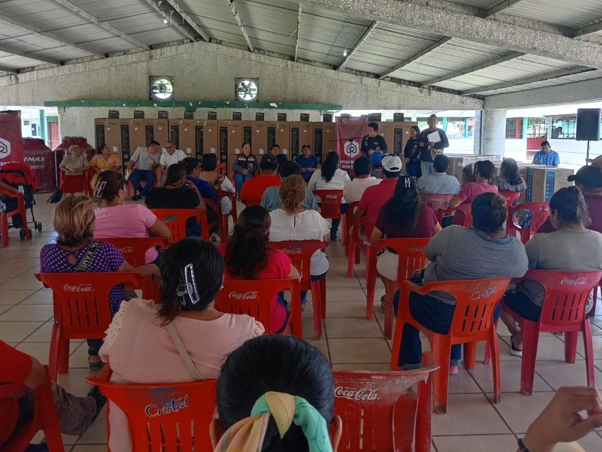 HOGARES EN BIENESTAR RESPALDA A FAMILIAS DE PALIZADA