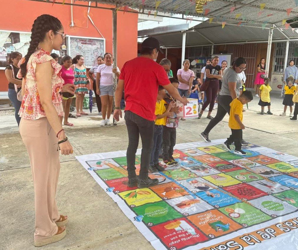 PROMUEVEN HÁBITOS SALUDABLES DESDE LA INFANCIA EN EL MUNICIPIO DE ESCÁRCEGA