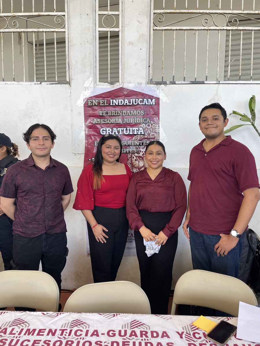 ATENCIÓN CIUDADANA DEL INDAJUCAM DURANTE EL MIÉRCOLES EN TERRITORIO