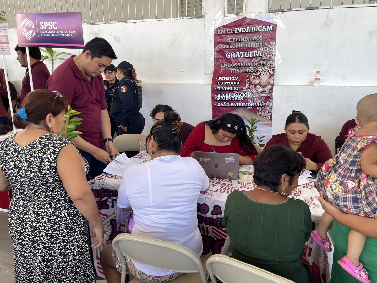 ATENCIÓN CIUDADANA DEL INDAJUCAM DURANTE EL MIÉRCOLES EN TERRITORIO