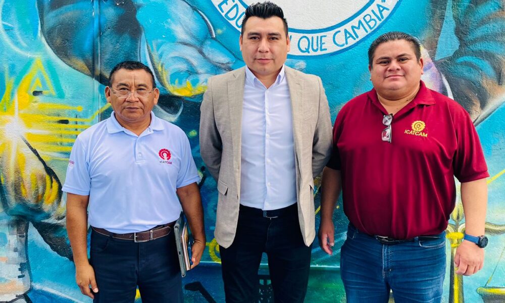 ICAT PLANTEL CARMEN PRESENTE EN INVITACIÓN POR PARTE DEL COLEGIO DEL CARIBE - CARMEN PARA TRATAR DIVERSOS ASUNTOS RELEVANTES EN BENEFICIO DEL ALUMNADO Y LA CIUDADANÍA