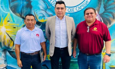 ICAT PLANTEL CARMEN PRESENTE EN INVITACIÓN POR PARTE DEL COLEGIO DEL CARIBE - CARMEN PARA TRATAR DIVERSOS ASUNTOS RELEVANTES EN BENEFICIO DEL ALUMNADO Y LA CIUDADANÍA