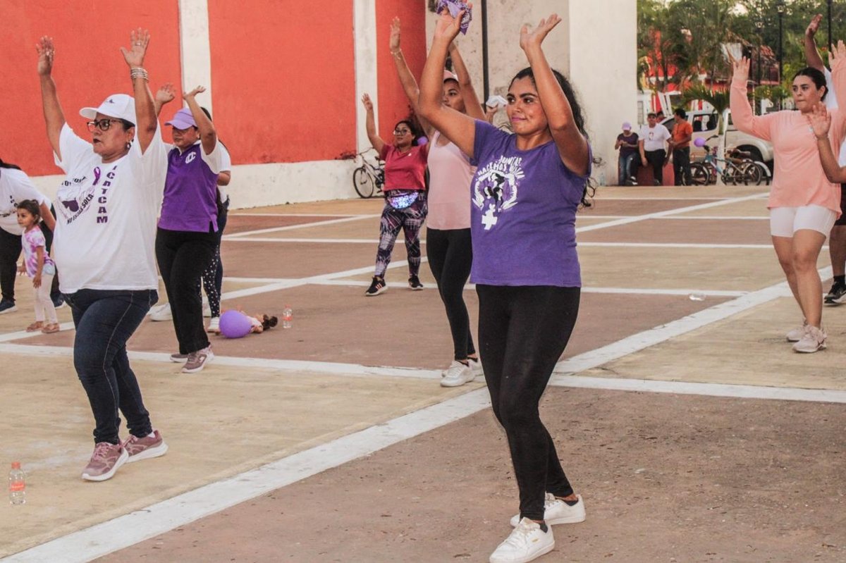 ICAT ACCIÓN MÓVIL PALIZADA REALIZA EVENTO “MEGA ZUMBA” EN CONMEMORACIÓN DEL DIA INTERNACIONAL DE LA MUJER