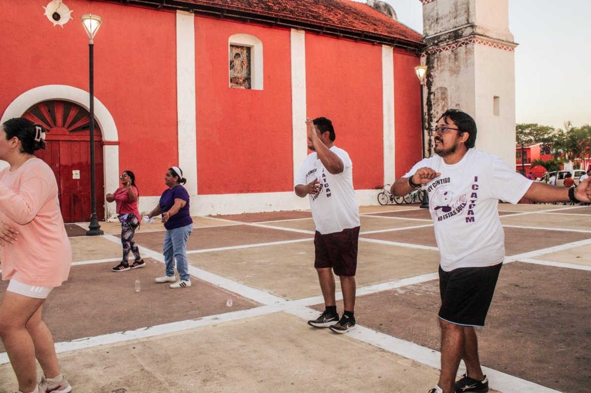 ICAT ACCIÓN MÓVIL PALIZADA REALIZA EVENTO “MEGA ZUMBA” EN CONMEMORACIÓN DEL DIA INTERNACIONAL DE LA MUJER