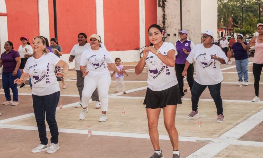 ICAT ACCIÓN MÓVIL PALIZADA REALIZA EVENTO “MEGA ZUMBA” EN CONMEMORACIÓN DEL DIA INTERNACIONAL DE LA MUJER