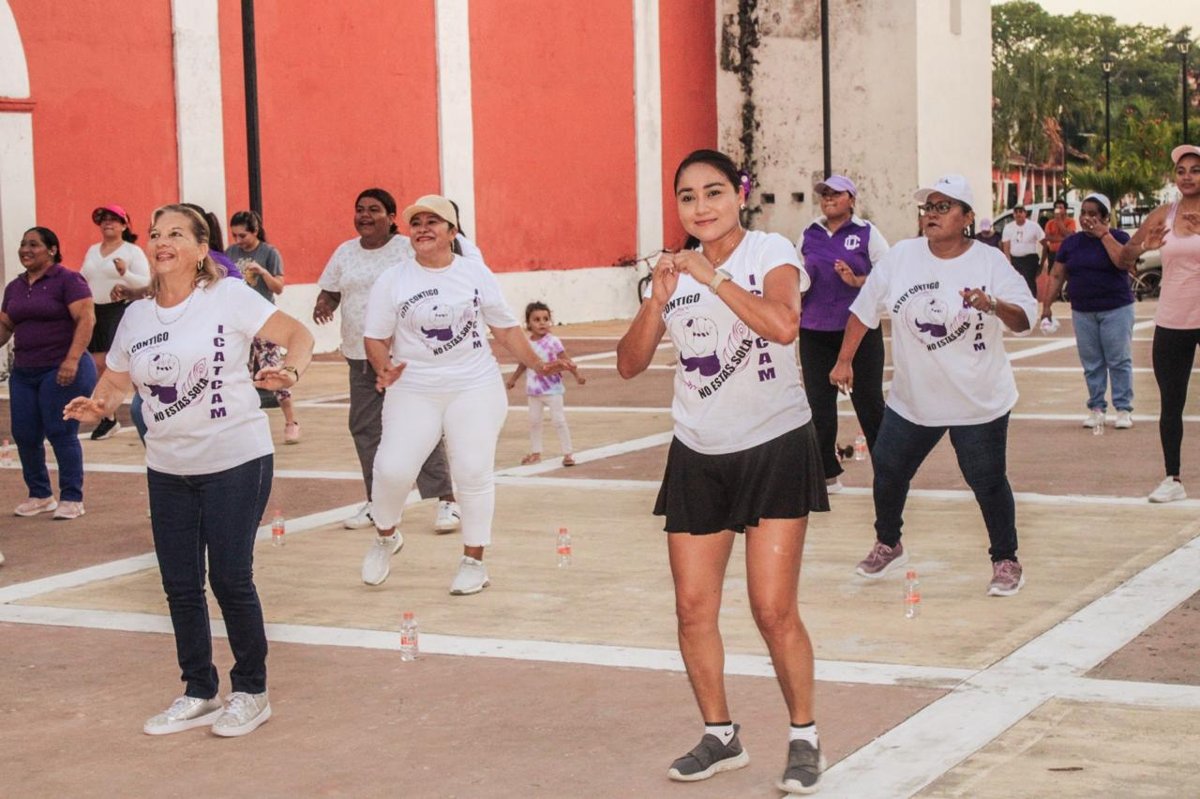 ICAT ACCIÓN MÓVIL PALIZADA REALIZA EVENTO “MEGA ZUMBA” EN CONMEMORACIÓN DEL DIA INTERNACIONAL DE LA MUJER