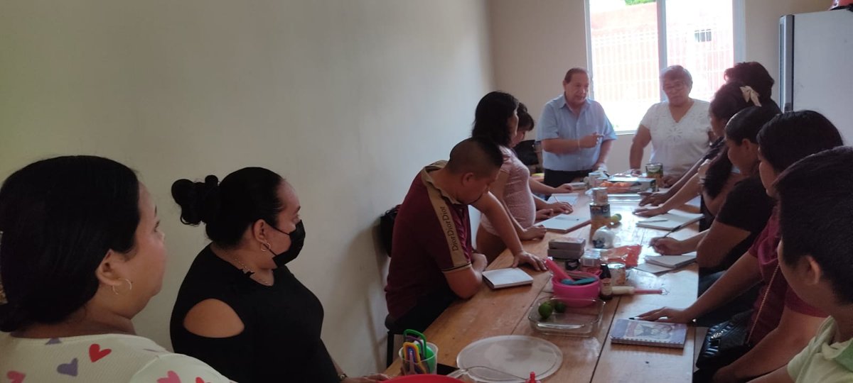 INAUGURACIÓN DEL CURSO DE “REPOSTERÍA” , EN EL CCA POMUCH, PERTENECIENTE AL ICAT ACCIÓN MÓVIL HECELCHAKÁN
