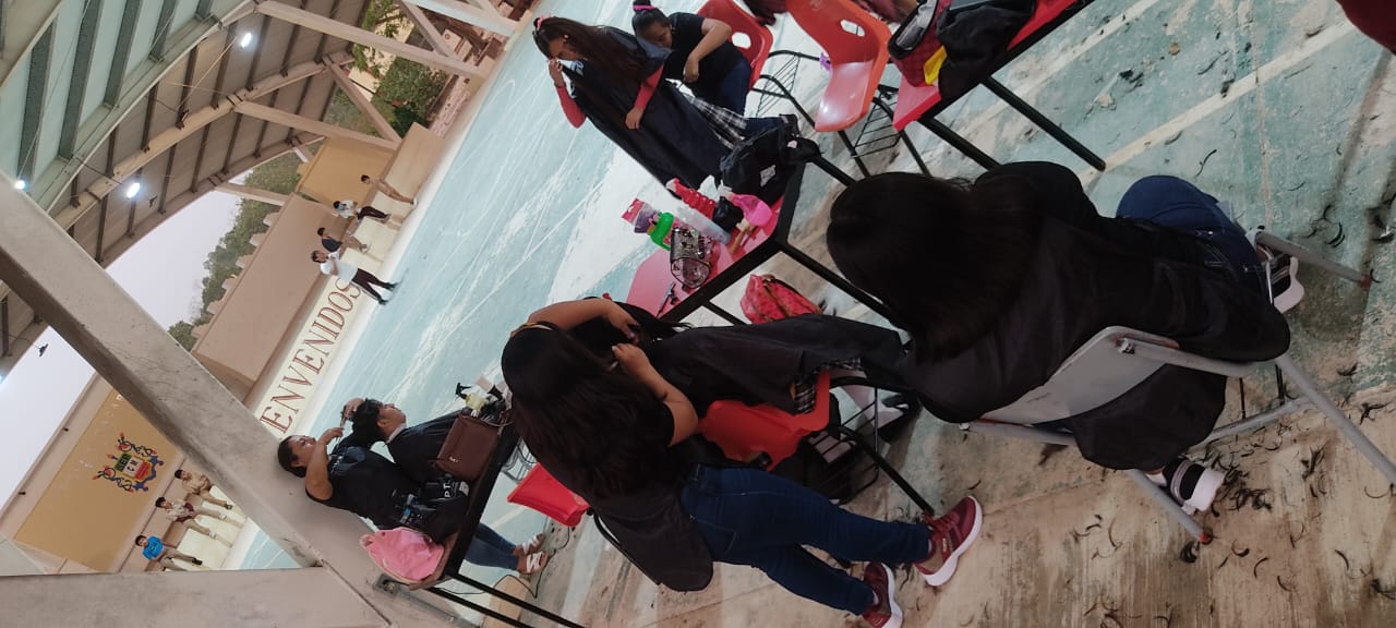 SERVICIO COMUNITARIO EN ESCUELA SECUNDARIA CABALÁN MACARI, DEL MUNICIPIO DE HECELCHAKÁN