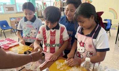 VÍNCULOS QUE TRANSFORMAN: ICAT PLANTEL CHAMPOTÓN IMPARTE TALLER DE ELABORACIÓN DE JABONES ARTESANALES EN EL INSTITUTO MENDOZA CAMPUS CHAMPOTÓN