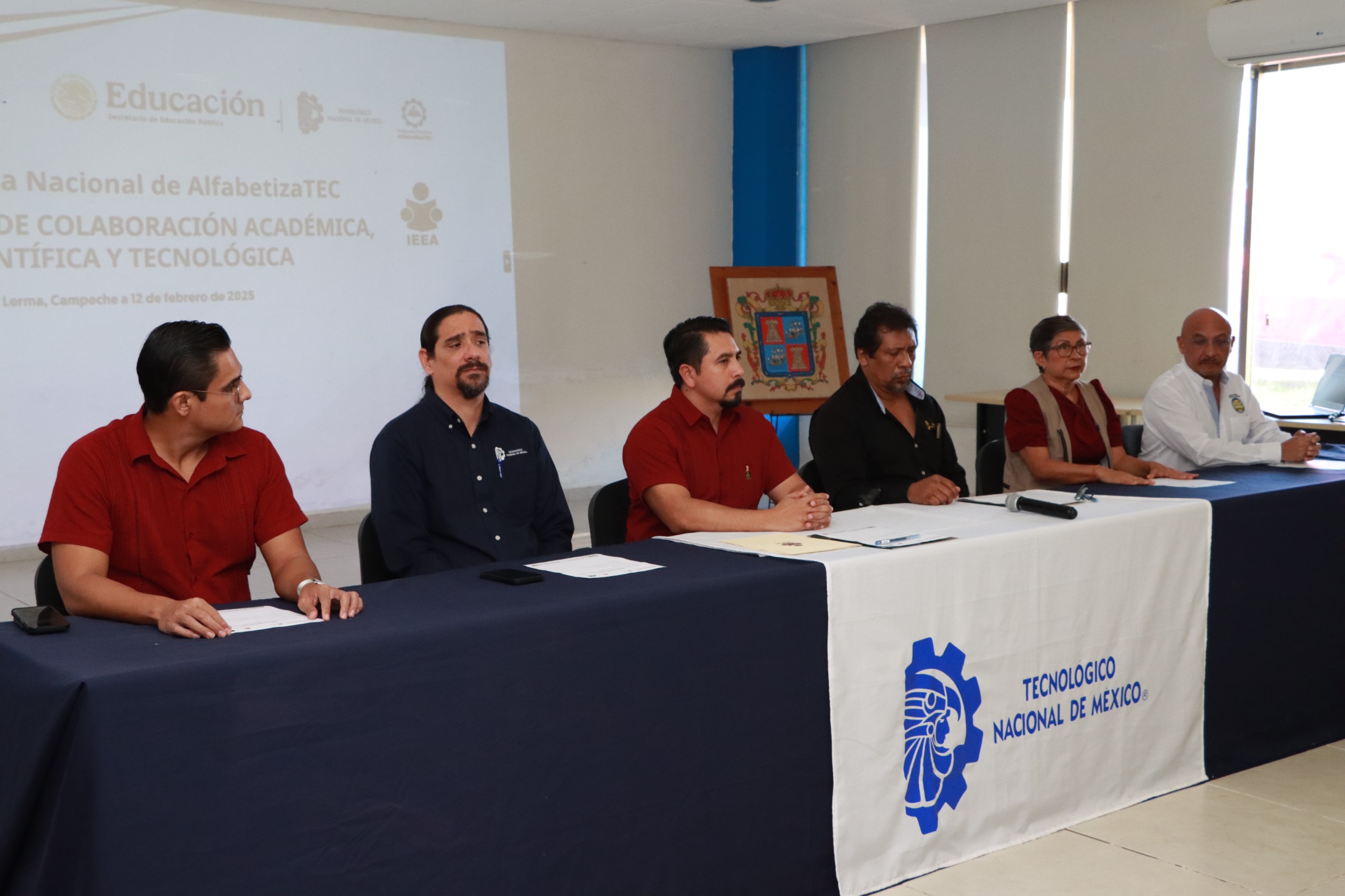 IEEA FIRMA CONVENIO CON TECNOLÓGICO DE CAMPECHE POR LA ALFABETIZACIÓN