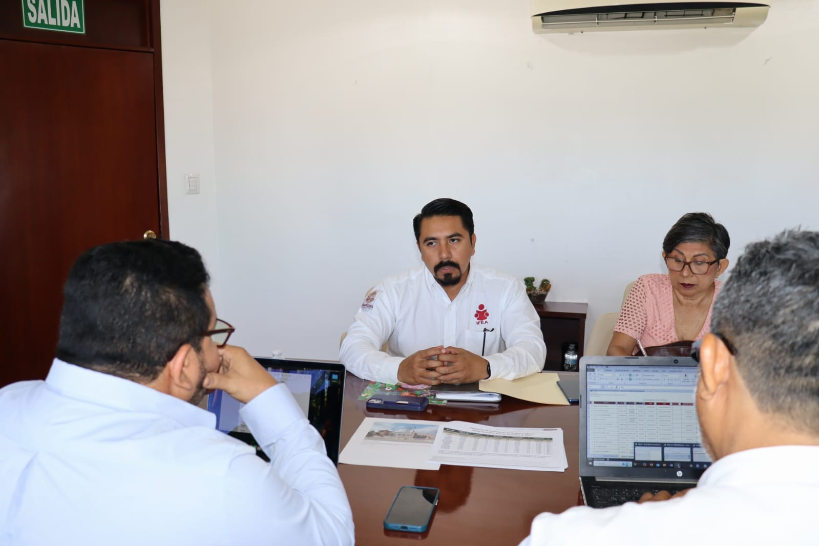 IEEA SOSTIENE REUNIÓN DE TRABAJO CON PERSONAL DE LA SECRETARÍA DE SALUD