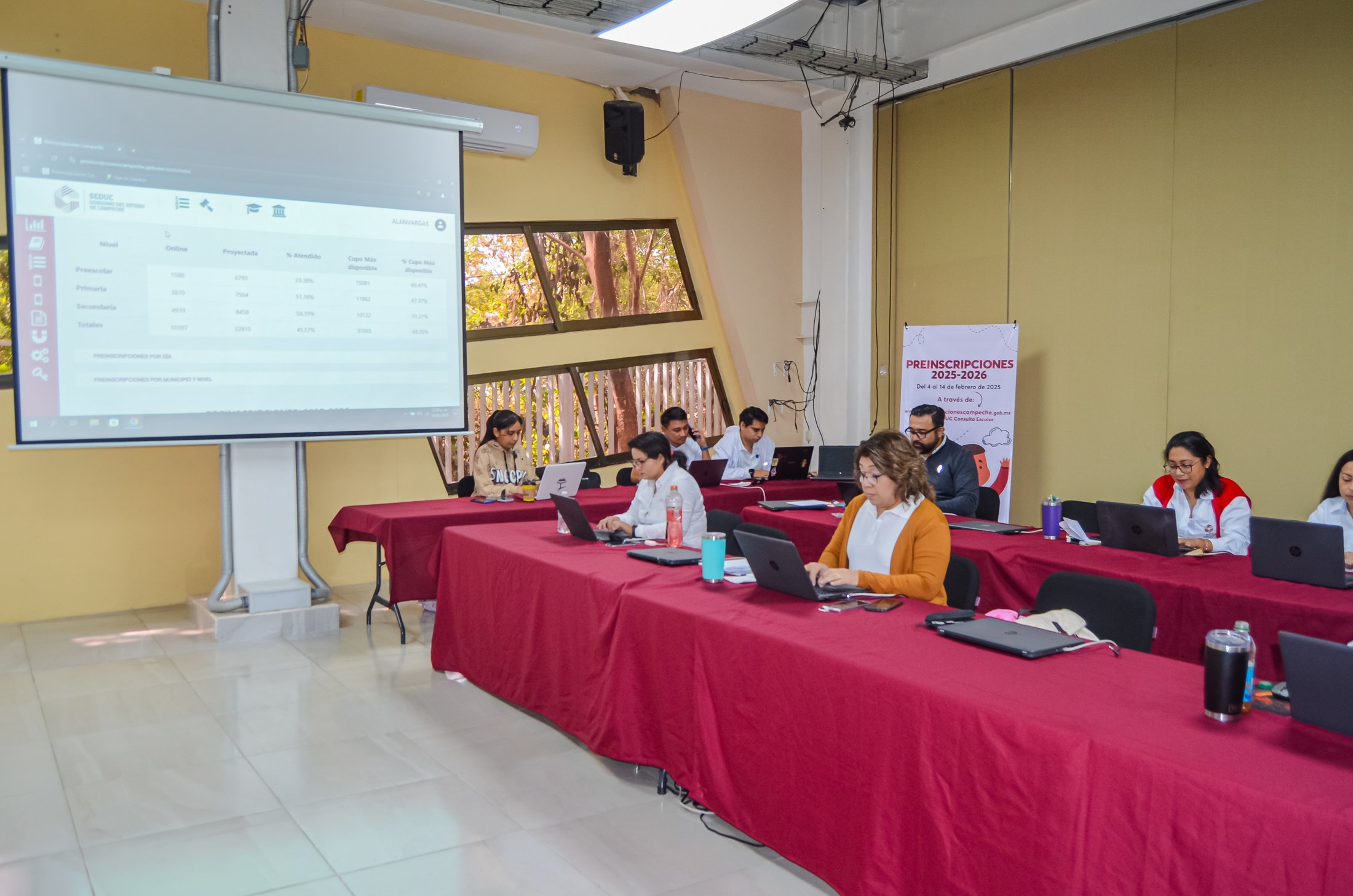 REGISTRA SEDUC MÁS DE 14 MIL ALUMNOS PREINSCRITOS EN PERIODOS DE PREINSCRIPCIONES EN LÍNEA