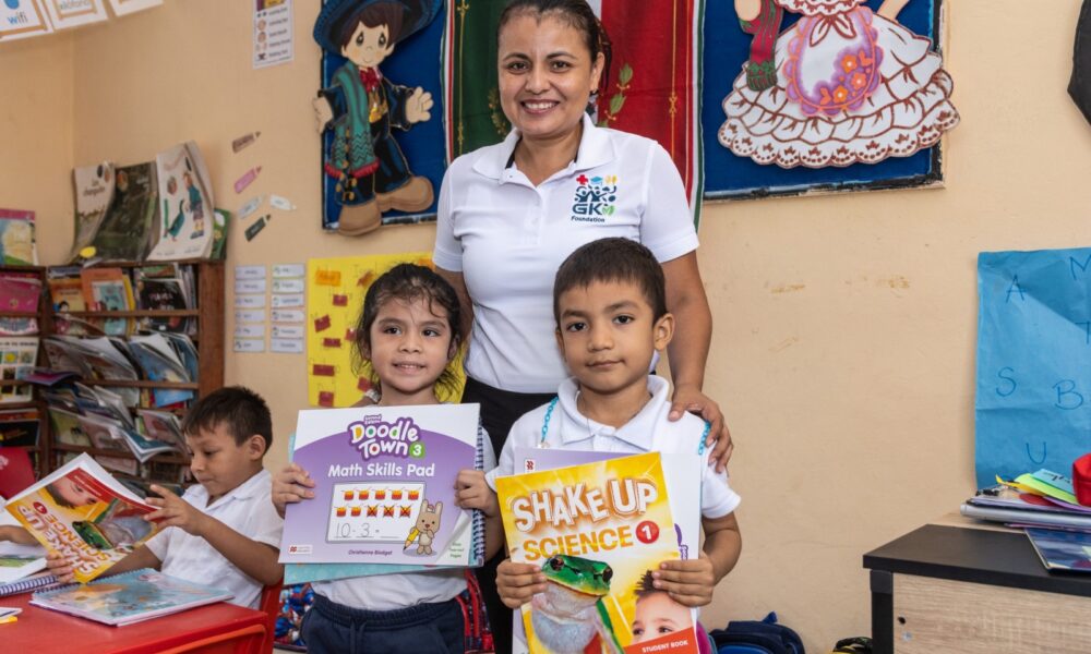 SUMAN MÁS ALUMNOS BENEFICIADOS CON EL PROGRAMA DE EDUCACIÓN BILINGÜE DE LA FUNDACIÓN GK