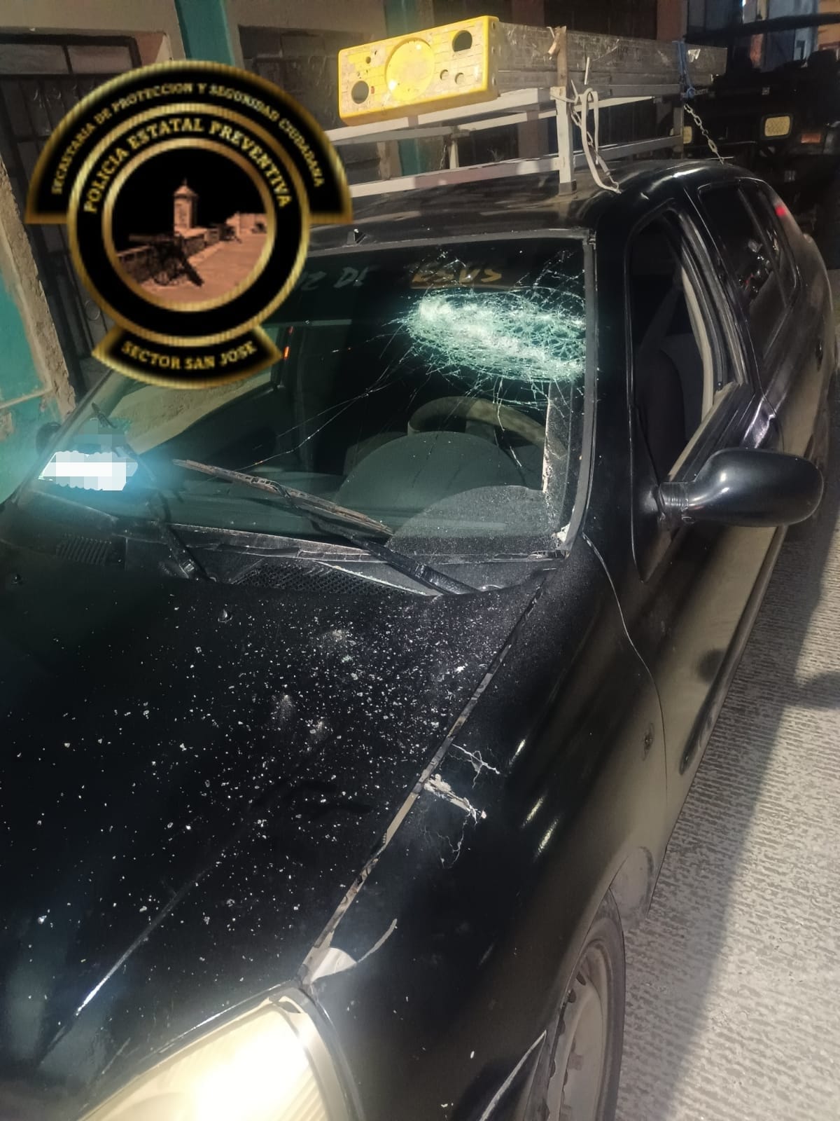 SPSC ASEGURA A SUJETO EN LA CAPITAL DEL ESTADO