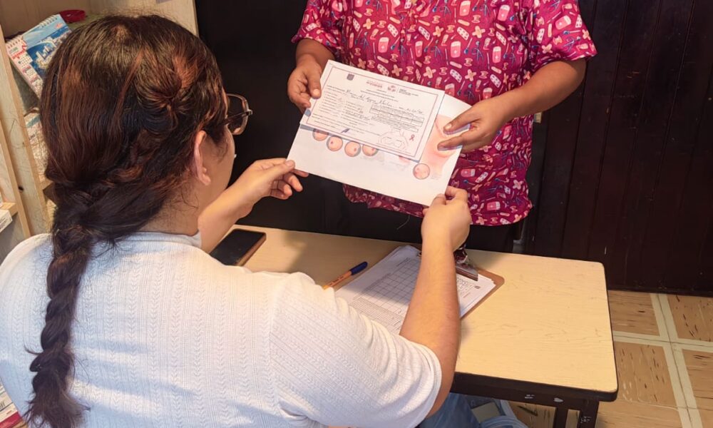 IMEC REALIZA UN TOTAL DE 190 EXPLORACIONES DE MAMA A MUJERES EN EL CENTRO DE ATENCIÓN CAMPECHE