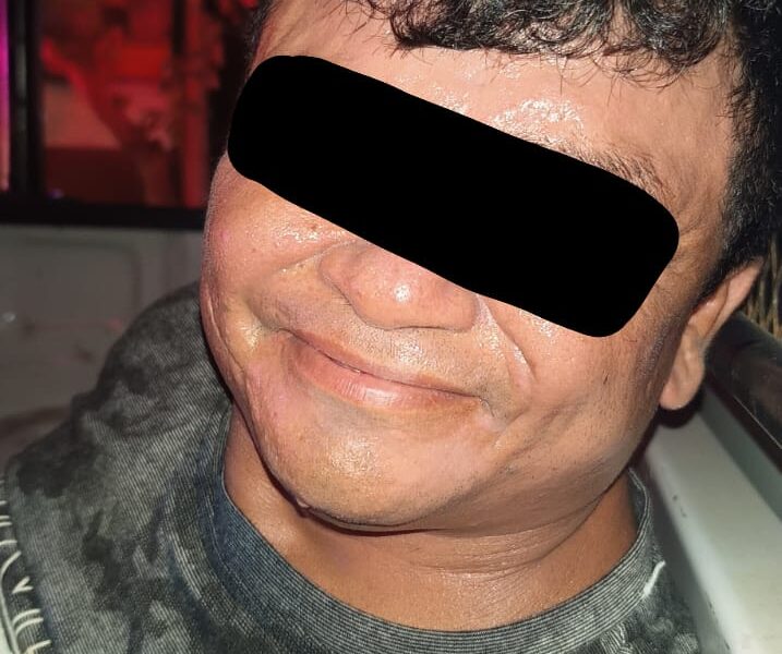 SPSC ASEGURA A SUJETO EN POSESIÓN DE PRESUNTA DROGA EN LA CAPITAL DEL ESTADO