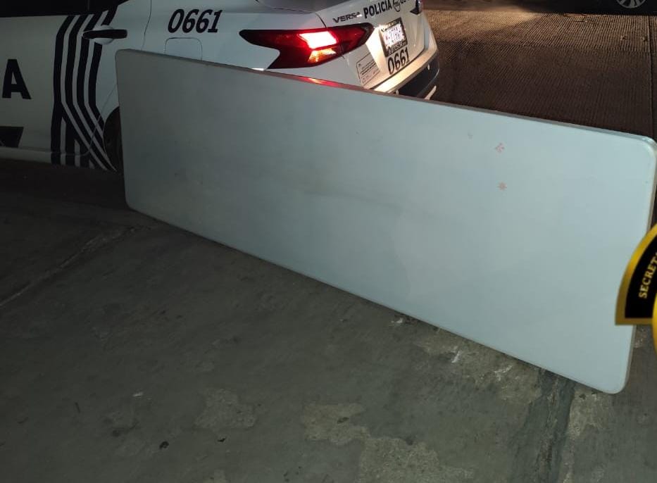 SPSC ASEGURA A SUJETO EN LA CAPITAL DEL ESTADO