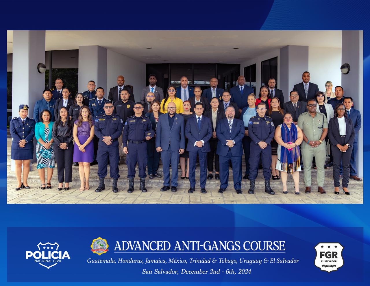 SPSC PARTICIPA EN CURSO ANTI-PANDILLAS EN EL SALVADOR