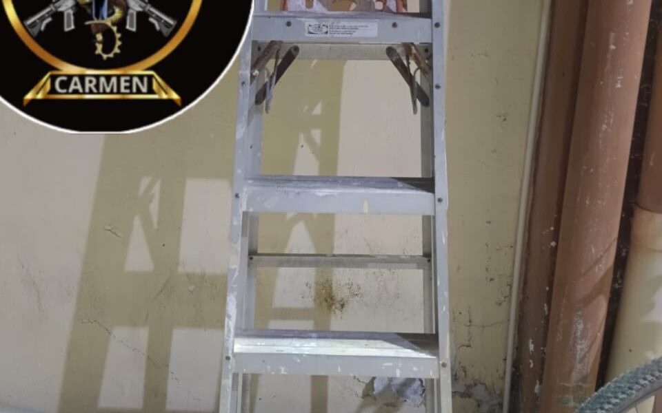 SPSC ASEGURA A SUJETO EN EL MUNICIPIO DE CARMEN