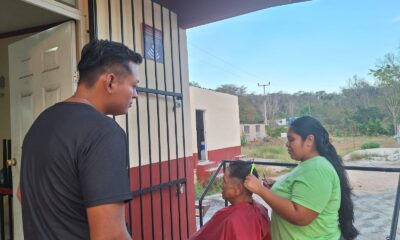 CURSOS DE CORTES DE CABELLO PARA DAMA, CABALLERO, NIÑA Y NIÑO EN EL ICAT ACCIÓN MÓVIL DE TENABO