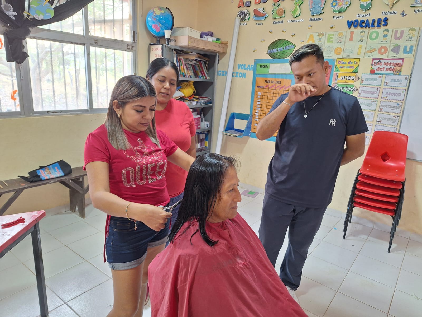 CURSOS DE CORTES DE CABELLO PARA DAMA, CABALLERO, NIÑA Y NIÑO EN EL ICAT ACCIÓN MÓVIL DE TENABO