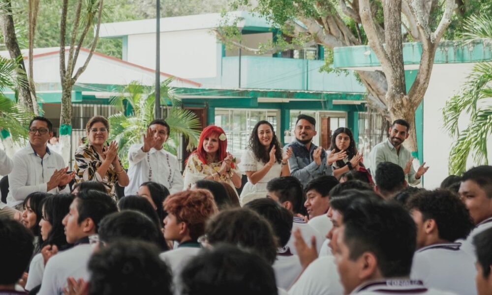 GOBERNADORA VISITA EL PLANTEL CONALEP GUILLERMO GONZÁLEZ GALERA