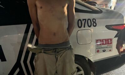 SPSC ASEGURA A SUJETO EN POSESIÓN DE PRESUNTA ARMA DE FUEGO EN LA CAPITAL DEL ESTADO
