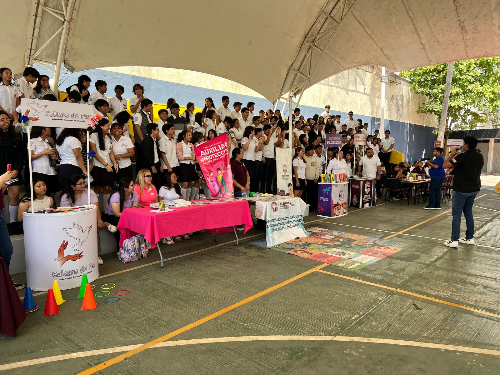 SPSC PROMUEVE CULTURA DE PAZ Y PREVENCIÓN EN PREPARATORIA DE LA UAC