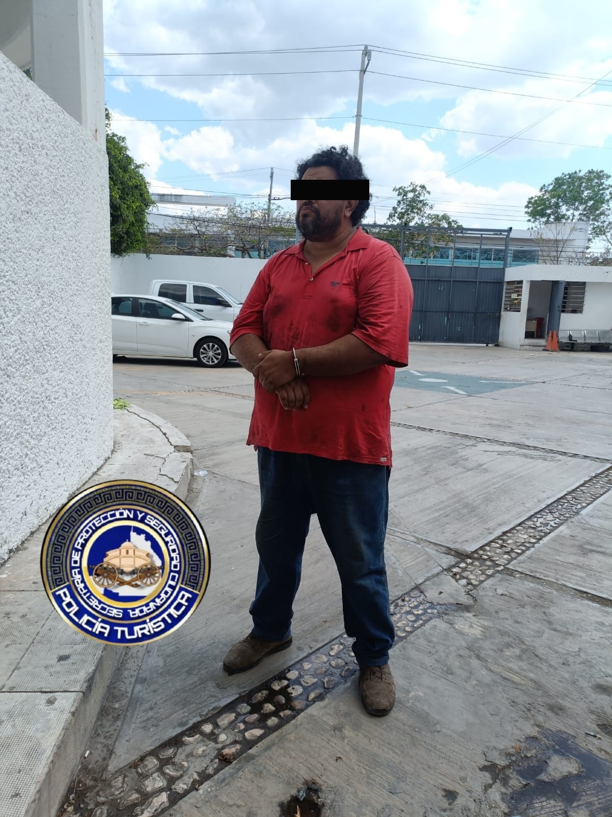 SPSC ASEGURA A SUJETO EN LA CAPITAL DEL ESTADO