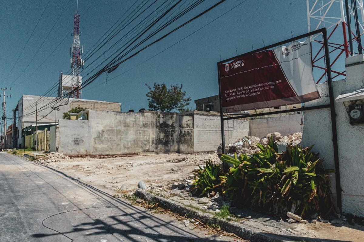 CONSTRUCCIÓN DE LA SUBESTACIÓN DE BOMBEROS CIUDAD CONCORDIA, EN SAN FRANCISCO DE CAMPECHE