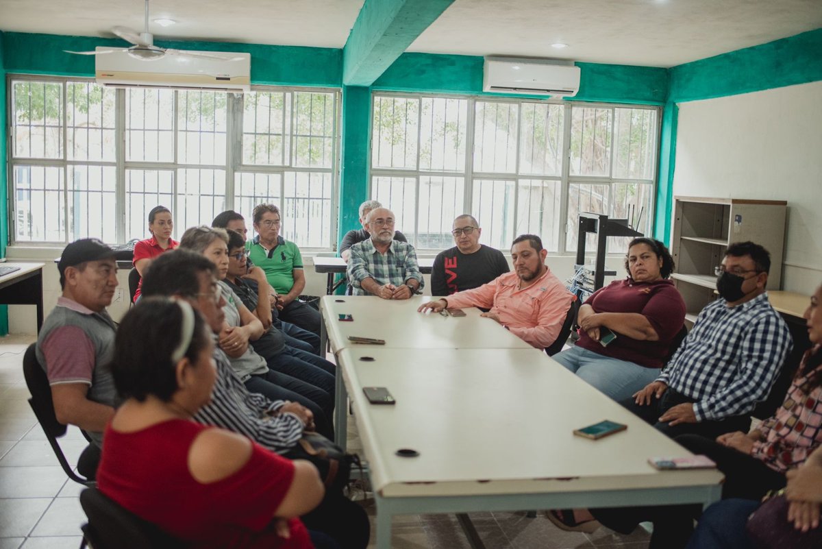 REHABILITACION SALA DE MAESTROS PLANTEL CAMPECHE