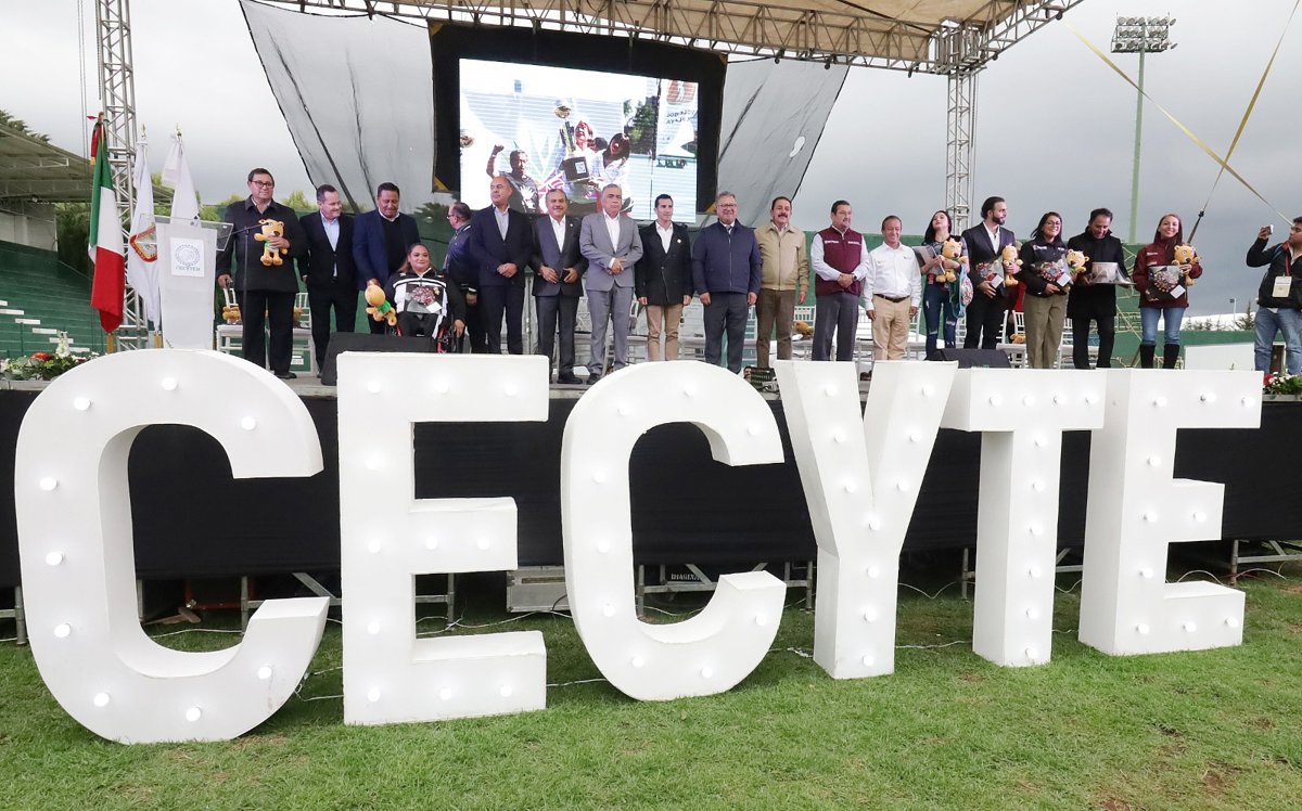 DELEGACION DEL CECyTEC COMPITE EN EL 21 ENCUENTRO NACIONAL DEPORTIVO DE LOS CECyTEs