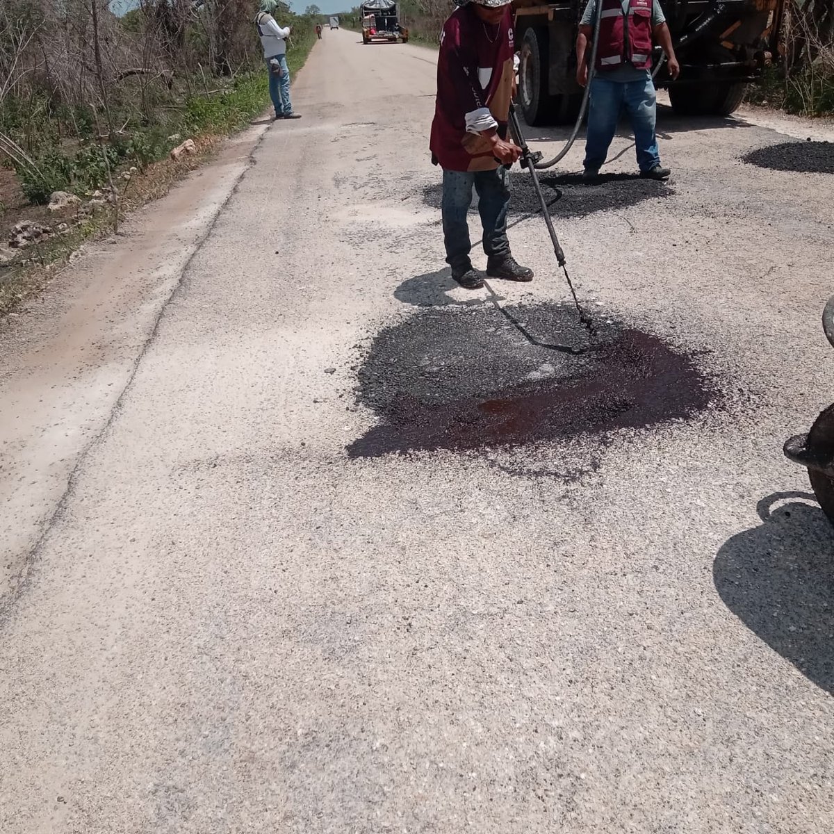 ACCIONES DE MANTENIMIENTO EN EL TRAMO TENABO–PUEBLO NUEVO