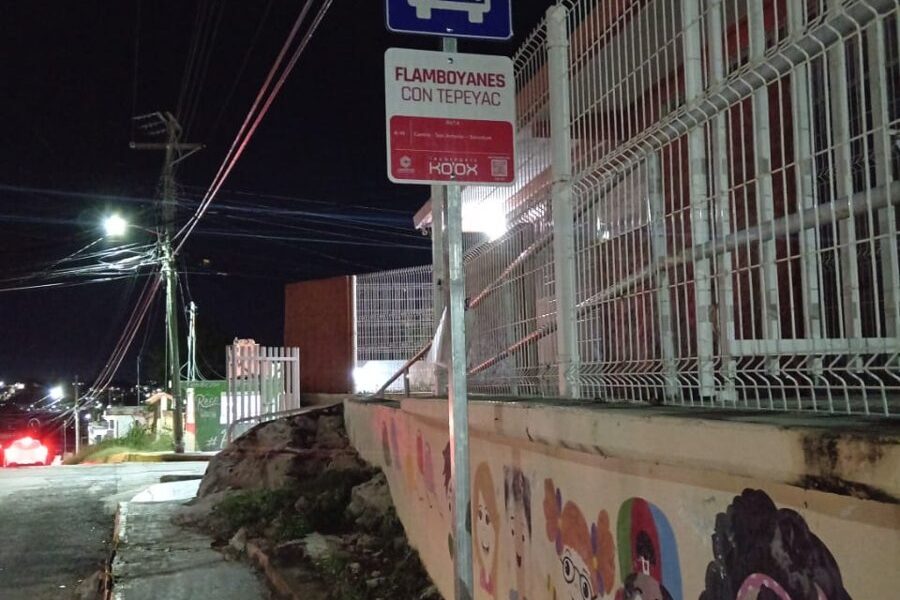 INSTALACIÓN DE SEÑALAMIENTOS KO’ÓX
